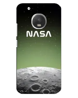 Чехол для Motorola MOTO G5 с картинкой «NASA — лунный градиент»