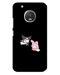 Чехол для Motorola MOTO G5 с картинкой «My Melody и Kuromi»