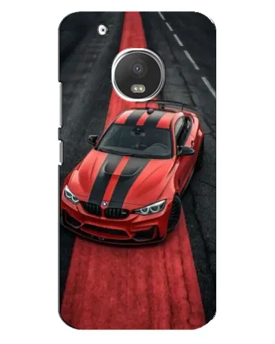 Чехол для Motorola MOTO G5 с картинкой «BMW на красной дорожке» Чехол для Motorola MOTO G5 с картинкой «BMW на красной дорожке»