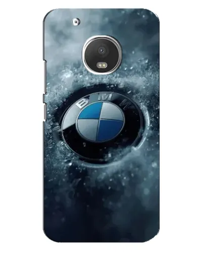 Чехол для Motorola MOTO G5 с картинкой «Логотип BMW — лед» Чехол для Motorola MOTO G5 с картинкой «Логотип BMW — лед»