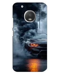 Чехол для Motorola MOTO G5 с картинкой «BMW M-Power — абстракция»