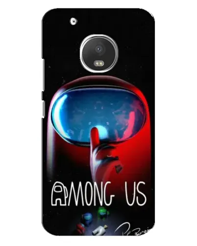 Чехол для Motorola MOTO G5 с картинкой «Красный импостер — макро» Чехол для Motorola MOTO G5 с картинкой «Красный импостер — макро»