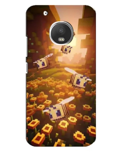 Чехол для Motorola MOTO G5 с картинкой «Поле подсолнухов»
