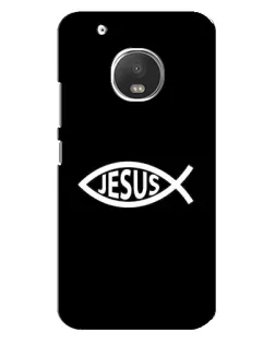 Чехол для Motorola MOTO G5 с картинкой «Классический Jesus»