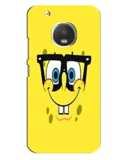 Чехол для Motorola MOTO G5 с картинкой «Минималистичный Спанч Боб» Чехол для Motorola MOTO G5 с картинкой «Минималистичный Спанч Боб»