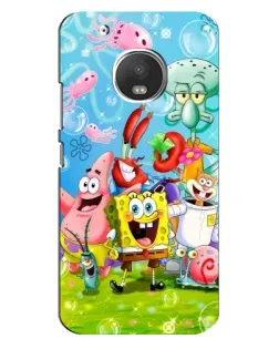 Чехол для Motorola MOTO G5 с картинкой «Губка Боб и друзья» Чехол для Motorola MOTO G5 с картинкой «Губка Боб и друзья»