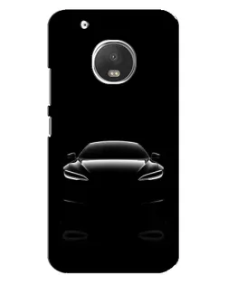 Чехол для Motorola MOTO G5 с картинкой «Силуэт Tesla Night»