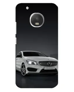 Чехол для Motorola MOTO G5 с картинкой «Mercedes AMG GT Silver»