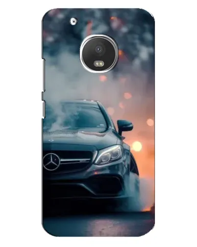 Чехол для Motorola MOTO G5 с картинкой «Mercedes — ночной город» Чехол для Motorola MOTO G5 с картинкой «Mercedes — ночной город»