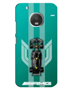 Чехол для Motorola MOTO G5 с картинкой «Mercedes AMG Petronas»