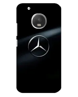 Чохол для Motorola MOTO G5 з картинкою «Mercedes на металі»