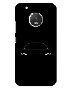 Чехол для Motorola MOTO G5 с картинкой «Взгляд Audi в темноте»