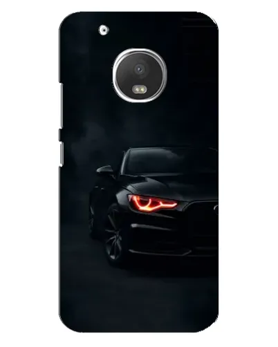 Чехол для Motorola MOTO G5 с картинкой «Audi — хищный взгляд»