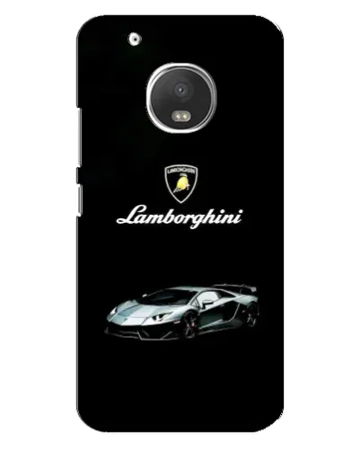 Чохол для Motorola MOTO G5 з картинкою «Логотип Lamborghini класика»