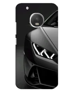 Чохол для Motorola MOTO G5 з картинкою «Lamborghini фари деталізація»