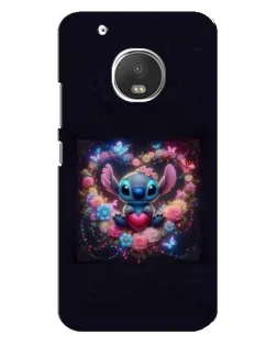 Чехол для Motorola MOTO G5 с картинкой «Stitch в цветах» Чехол для Motorola MOTO G5 с картинкой «Stitch в цветах»