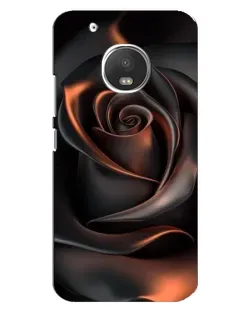 Чехол для Motorola MOTO G5 с картинкой «Шелковая черная роза» Чехол для Motorola MOTO G5 с картинкой «Шелковая черная роза»