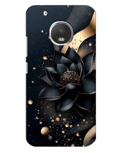Чехол для Motorola MOTO G5 с картинкой «Черный лотос» Чехол для Motorola MOTO G5 с картинкой «Черный лотос»