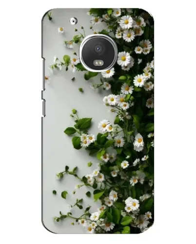 Чехол для Motorola MOTO G5 с картинкой «Ветка мелких белых цветов» Чехол для Motorola MOTO G5 с картинкой «Ветка мелких белых цветов»