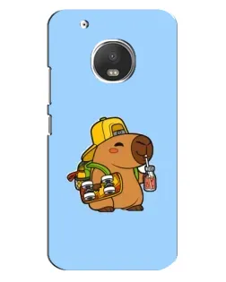 Чехол для Motorola MOTO G5 с картинкой «Капибара на скейте» Чехол для Motorola MOTO G5 с картинкой «Капибара на скейте»