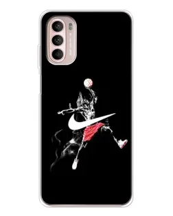 Чехол для Motorola MOTO G52 с картинкой «Jordan Jumpman»