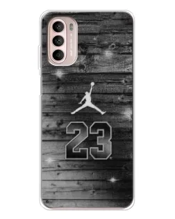 Чехол для Motorola MOTO G52 с картинкой «Jordan Carbon 23»