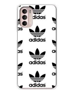 Чехол для Motorola MOTO G52 с картинкой «Adidas Pattern»