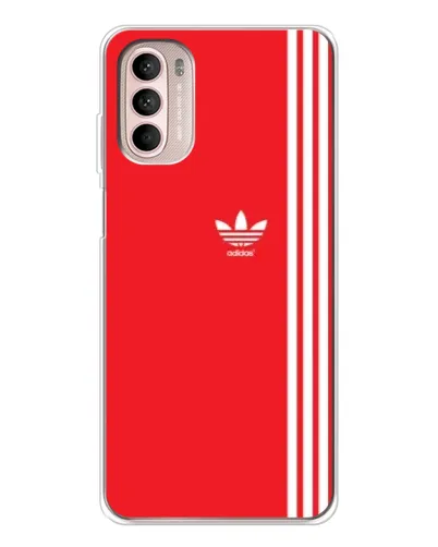 Чехол для Motorola MOTO G52 с картинкой «Красный минимализм Adidas» Чехол для Motorola MOTO G52 с картинкой «Красный минимализм Adidas»