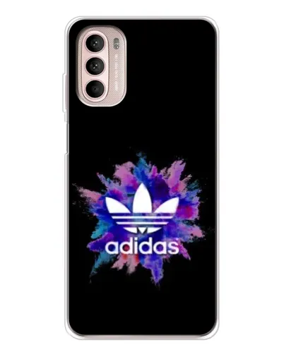 Чехол для Motorola MOTO G52 с картинкой «Взрыв красок Adidas» Чехол для Motorola MOTO G52 с картинкой «Взрыв красок Adidas»