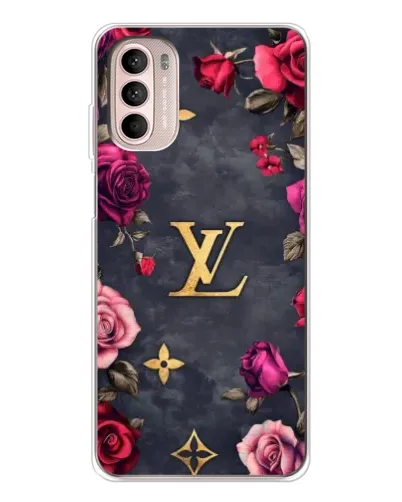 Чехол для Motorola MOTO G52 с картинкой «Цветочный Louis Vuitton» Чехол для Motorola MOTO G52 с картинкой «Цветочный Louis Vuitton»