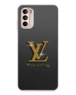Чехол для Motorola MOTO G52 с картинкой «Градиент Louis Vuitton»