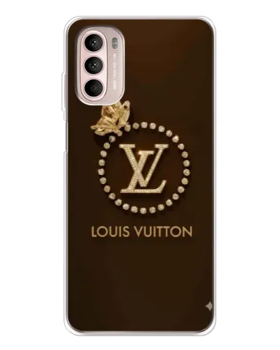 Чехол для Motorola MOTO G52 с картинкой «LV — золотая печать» Чехол для Motorola MOTO G52 с картинкой «LV — золотая печать»