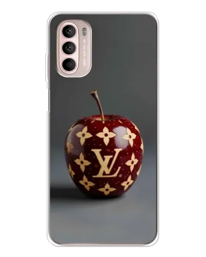 Чехол для Motorola MOTO G52 с картинкой «Красное яблоко LV» Чехол для Motorola MOTO G52 с картинкой «Красное яблоко LV»