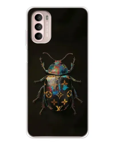 Чехол для Motorola MOTO G52 с картинкой «LV — мраморный принт» Чехол для Motorola MOTO G52 с картинкой «LV — мраморный принт»