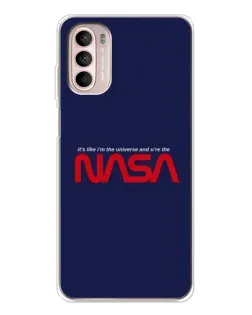 Чехол для Motorola MOTO G52 с картинкой «NASA — глубокий космос»