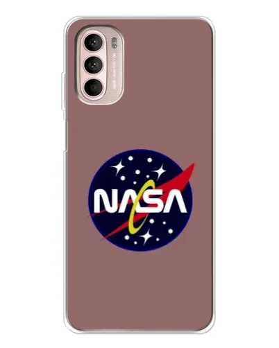 Чехол для Motorola MOTO G52 с картинкой «NASA — ретро космос» Чехол для Motorola MOTO G52 с картинкой «NASA — ретро космос»