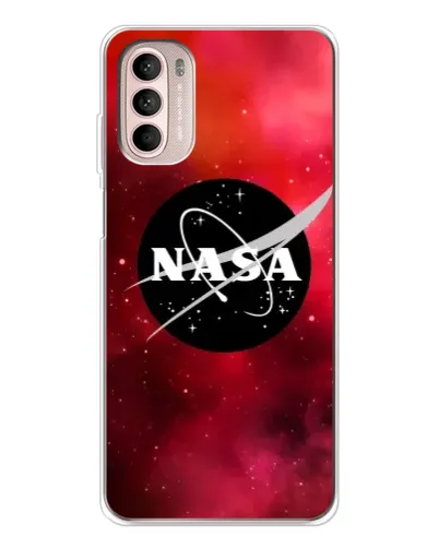 Чехол для Motorola MOTO G52 с картинкой «NASA — красная туманность» Чехол для Motorola MOTO G52 с картинкой «NASA — красная туманность»