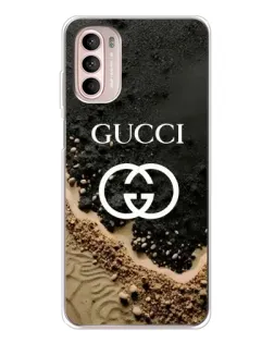 Чехол для Motorola MOTO G52 с картинкой «Gucci — песчаные дюны»