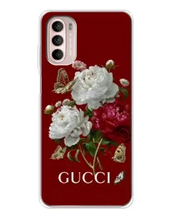 Чехол для Motorola MOTO G52 с картинкой «Gucci —  сад»