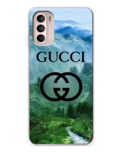 Чехол для Motorola MOTO G52 с картинкой «Gucci — горный пейзаж» Чехол для Motorola MOTO G52 с картинкой «Gucci — горный пейзаж»