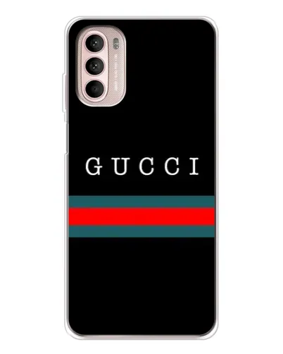 Чехол для Motorola MOTO G52 с картинкой «Gucci — красный пояс» Чехол для Motorola MOTO G52 с картинкой «Gucci — красный пояс»