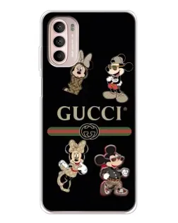 Чохол для Motorola MOTO G52 з картинкою «Gucci — герої Disney та монограма» Чохол для Motorola MOTO G52 з картинкою «Gucci — герої Disney та монограма»
