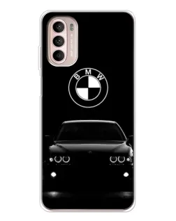 Чехол для Motorola MOTO G52 с картинкой «BMW — взгляд из темноты»