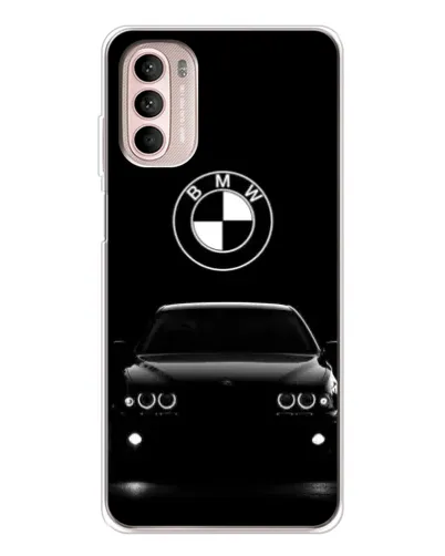 Чехол для Motorola MOTO G52 с картинкой «BMW — взгляд из темноты»