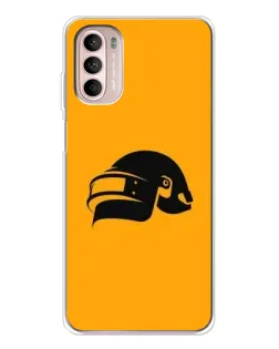 Чехол для Motorola MOTO G52 с картинкой «PUBG — золотой шлем» Чехол для Motorola MOTO G52 с картинкой «PUBG — золотой шлем»