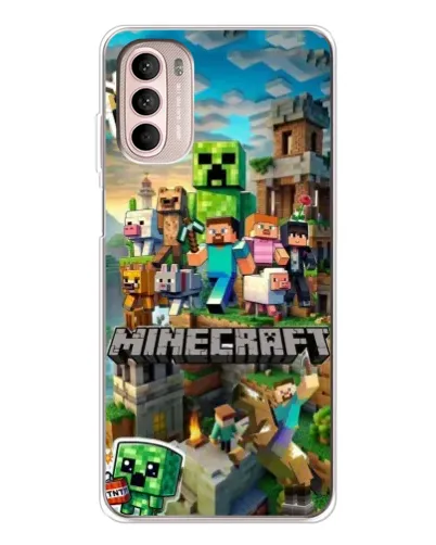 Чехол для Motorola MOTO G52 с картинкой «Замок Minecraft» Чехол для Motorola MOTO G52 с картинкой «Замок Minecraft»