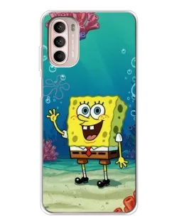 Чехол для Motorola MOTO G52 с картинкой «Подводный привет»
