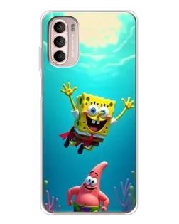 Чехол для Motorola MOTO G52 с картинкой «Спанч Боб под водой» Чехол для Motorola MOTO G52 с картинкой «Спанч Боб под водой»