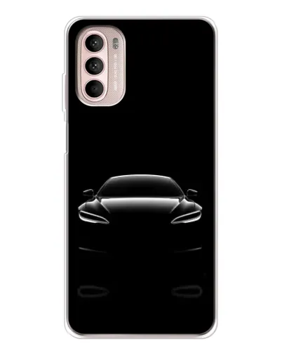Чехол для Motorola MOTO G52 с картинкой «Силуэт Tesla Night» Чехол для Motorola MOTO G52 с картинкой «Силуэт Tesla Night»