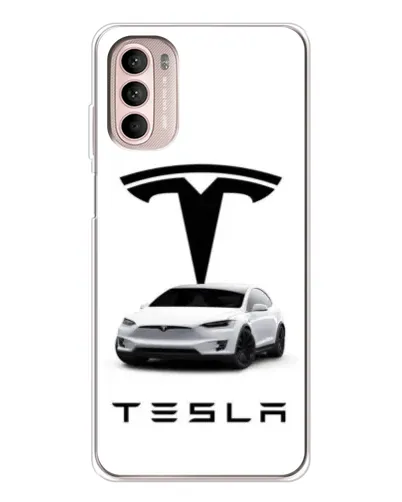 Чехол для Motorola MOTO G52 с картинкой «Tesla White Style» Чехол для Motorola MOTO G52 с картинкой «Tesla White Style»